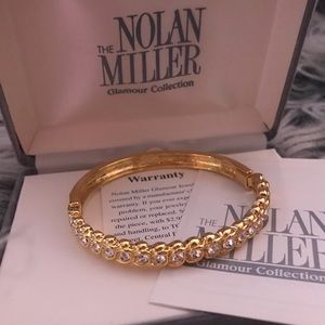 Vintage Nolan Miller Glamour Crystal Bracelet